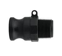 Camlock layflat Hose Fittings/connectors Type F camlock-Male bsp Thread,Ideal for Discharge/Dirty Water Pump (3" bsp - 3" camlock)