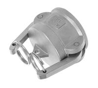 Camlock Quick Dust Steel Cap Inch Female Stainless 1 1/2 Coupling