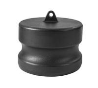 Camlock Type DP Dust Plug 3/4 Inch Polypropylene PP - Cam and Groove Male Dust Plug Stop End for Type DC Coupler - Protective Camlock Plug for Water Irrigation Chemical Fluid Transfer