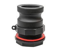 Camlock Type F Fitting -Male Thread with nut and Washer (Tank Adaptor) for use with layflat Hose Fittings (1.25" (32mm))