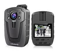 CAMMHD C8-32G 1296P Body Camera with Audio and Video 11-12Hrs Video Record Night Vision IP67 Waterproof Body Mounted Camera with Extended Memory for Outdoor, Law Enforcement, Guard, Travel
