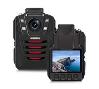 CAMMHD V9-64GB 1296P Body Cameras with Audio and Video Recording, HD Night Vision Body Cam 178° Wide Angle, 2 Batteries Working 10 Hours, Waterproof IP68 Body Camera for Security