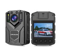 CAMMHD Z5 1440P Body Camera with Night Vision Body Mounted Camera with Audio and Video 8-10H Video Record, IP67 Waterproof Support Memory Expand for Security Hiking Meeting（No Card）