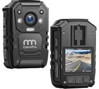 CammPro I826 law enforcement recorder, 1296P HD police law enforcement recorder, built-in 128GB memory, night vision GPS function, essential for outdoor security and personal use