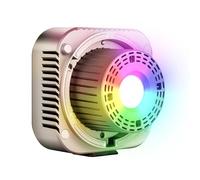 Camnoon Portable RGB Video Light Photography LED Video Light 3000K-6500K Dimmable, 17 Scene Lighting Modes, CIR97+, APP Control for Indoor Outdoor Vlog Live Streaming