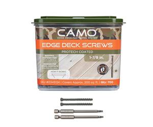 CAMO 0345124 Edge Deck Screws, Hidden Fastening, 1-7/8", ProTech Coated (700 ct)