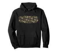 Camo Archery Camourflage Badge Archer Coach Pullover Hoodie