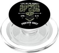Camo Armor Of God Christians Religious Camouflage PopSockets PopGrip for MagSafe