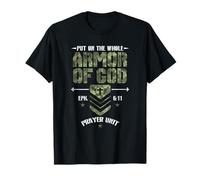 Camo Armor Of God Christians Religious Camouflage T-Shirt