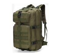 Camo backpack，Military Tactical Backpacks 35L Assault Pack Bag Large Rucksack with MOLLE Webbing System For Men Camping Hiking Trekking(Army Green)