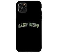 Camo CAMP STAFF Summer Campground Host Trainer Team Besties Case for iPhone 11 Pro Max
