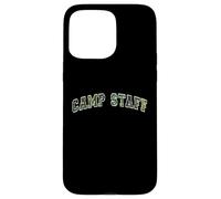 Camo CAMP STAFF Summer Campground Host Trainer Team Besties Case for iPhone 15 Pro Max