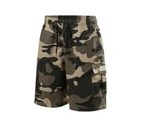 Camo Cargo Shorts Men Combat Camouflage Chino Half Pants Loose Fit Big Size Comfortable Short Elastic Waistband Drawstring Pant with Big Pocket Summer Sweatpants for Climbing,Outdoor L-8Xl