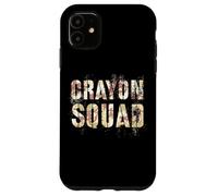 Camo CRAYON SQUAD Eater Proud Corp Military I Hate Sand Gag Case for iPhone 11