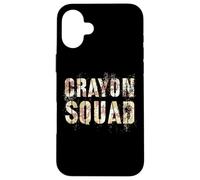 Camo CRAYON SQUAD Eater Proud Corp Military I Hate Sand Gag Case for iPhone 16 Plus