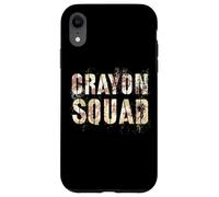 Camo CRAYON SQUAD Eater Proud Corp Military I Hate Sand Gag Case for iPhone XR