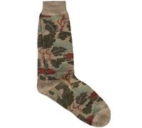Camo Crew Socks - Khaki One Size