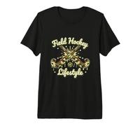 Camo Field Hockey Drip Life Style Premium T-Shirt