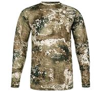 Camo Hunting Shirt: All Season Odour and Insect Protection, strata, L
