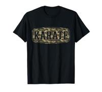 Camo Karate Camourflage Badge Coach T-Shirt