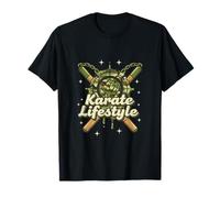 Camo Karate Drip Life Style T-Shirt