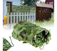 Camo Net, Green Jungle Camouflage Netting 1x1m 2x5m 3.5x8m 5.5x12m 6x7m 8x13m 10x10m Camouflage Mesh Net, 150D Oxford Cloth Camo Netting, Sunshade Fence Nets, Military Army Nets Blind(1.5x4.5m)