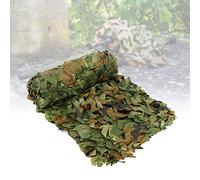 Camo Netting 150D Oxford Fabric, Jungle Camouflage Net for Military Hunting, Shooting, Building Shelters, 2 Pack