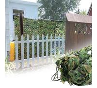 Camo Netting 1m,2m,4.0m,5m,6m,7m,8m,9m,10m,11m,12m Camouflage Netting,Army Camouflage Net,Bulk Roll Camo Mesh Net for Fence Hunting Military Camouflage Decoration Sunshade(Size:1x15m)