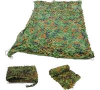 Camo Netting Camouflage Net 2x3.0m 3.0x4.0m 5x6m 8x10m 10x12m Bulk Roll Camo Tarp Sunshade Net for Camping Hunting Blind Dinosaur Birthday Military Theme Party Decoration(Green,4.0x4.0m)