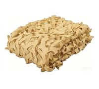 Camo Netting Camouflage Net 2x3.0m 3.0x4.0m 5x6m 8x10m 10x12m Bulk Roll Camo Tarp Sunshade Net for Camping Hunting Blind Dinosaur Birthday Military Theme Party Decoration(Sand color,4.0x20m)