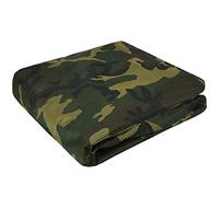 Camo Netting Camouflage Netting, Hunting Blind Netting Quiet Camo Mesh Netting Lightweight & Durable Burlap Camo Blind Fabric for Concealment, Sunshade, Decoration, Cover,Camo,1