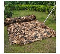 Camo Netting for Hunting 2m 3m 4m 5m 6m 7m 8m 9m 10m, Garden Shade Net, Desert Camouflage Netting, Theme Party Decoration, Military Reinforced Camouflage Net, Car Cover,Desert-6x6m(19.7*19.7ft)