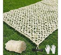 Camo Netting for Hunting - Camouflage Netting Outdoor Military Bulk Roll Camo Mesh 4x9m 5x5m 6x10m 8x8m 8x15m Shade Net - Sunscreen Camouflage Net for Hunting Party Decoration(W11xH12m)
