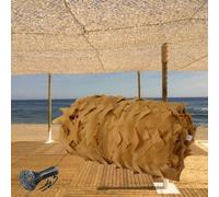 Camo Netting Oxford Fabric Sand Color 1.5x2m 1.5x3 3x3 4x5m 6x8m 8xm 1.5x10m Lightweight Camouflage Netting Car Net Sun Shade Awnings For Patios Awnings(9x9 M)