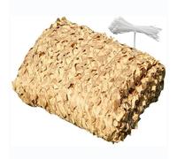 Camo Netting Sand, Camouflage Netting Army, Shade Tent Lightweight Durable, Hide Camo Net Cover for Hunting, 1x2m 2x4m 3.5x6m 10x10m Camping Sunshade Sunscreen(2.5x6(m))