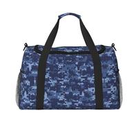 Camo Pattern Travel Duffel Bag Weekend Bag Weekender Overnight Carry On Hand Bag Workout Sport Hospital