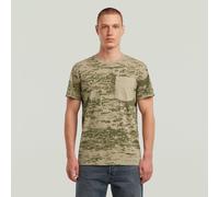 Camo Pocket T-Shirt - Multi color - Men XS