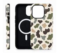 Camo Print Phone Case compatible with iPhone, Compatible with MagSafe | Raised Bezel Protection, Tactile Button Feedback, Ultra-Texture Pattern, 2.1mm Camera Guard, Dual-Layer Design