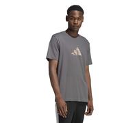 Camo Table Tee T-Shirt with Short Sleeves Dark Grey