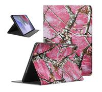 Camo Tablet Case for iPad mini 4 2015 7.9" | Stylish Leaf Tree Cool Camo Leaves Aesthetic Pattern Protective Cases Adjustable Flip PU Leather Stand Funda for Men Women