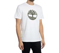 Camo Tree Logo T-Shirt White/Green M