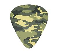Camo Woodland Camoflage Guitar Picks - Guitar Accessories - Guitar Picks For Acoustic Guitar Electric Guitar Bass Guitar For Men Women Professional Guitarist Musicians And Beginner