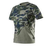 Camo Work Print T-Shirt Size S