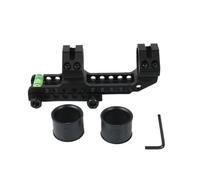 Camoflux Rifle W/P Rail Cantilever Scope Mount Rings 25.4/30MM With Bubble Level For 21MM P/W Mount Rail