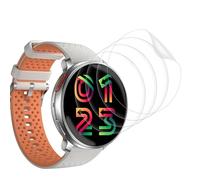 Camokia Flexibility TPU Film for Polar Vantage V3 Protective Film, Anti-Bubble Tempered Glass Screen Protector for Tempered Glass Polar Vantage V3 Protective Glass, Pack of 4 Full Coverage Screen