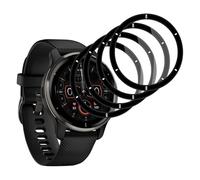 Camokia Pack of 4 Anti-Fingerprint Tempered Glass Screen Protector for Garmin Venu 2 Plus, Tempered Glass, Anti-Dust Film for Garmin Venu 2 Plus Protective Glass, HD Clear Full Coverage Screen