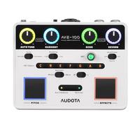 Camola AVE-100 Vocal Effects Processor with Auto Pitch Correction/Harmony/Echo/Reverb, Smart Anti-Feedback & VocalErase OTG Recording Vocal Processor for Live Singing Streaming Home Studio