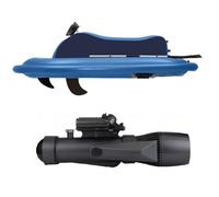 Camolech 700W Electric Inflatable Boat with Motor, 16000mAh Rechargeable Battery, Portable Jet Ski & SUP Motor for Adults & Kids, Diving, Swimming, Kayaking (Battery Removable Version)