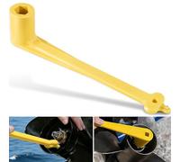Camoo Polymer Propeller Wrench 1-1/16" Nut Wrench for Mercury OMC Mercruiser Alpha Johnson Evinrude 40HP & UP, Replaces 91-859046Q4 Light Weight, Yellow, Rustproof Plastic (27mm)