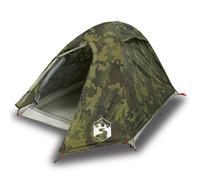 (camouflage, 2-person) vidaXL Camping Tent 4 Persons Portable Outdoor Hiking Dome Tent Waterproof
